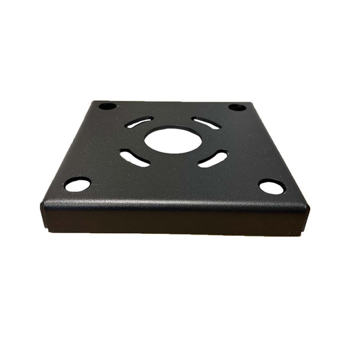 Adapterplate / overgang for feste av Vourity Paystation på et fundament med CC 160mm.